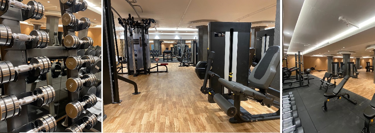 Företagsgym i gammal bunker i Stockholm